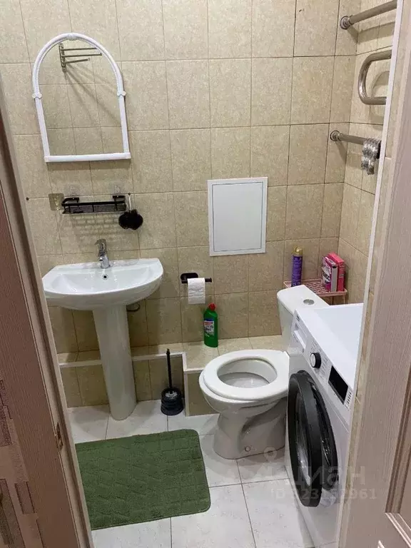 1-к кв. Краснодарский край, Краснодар Музыкальный мкр, ул. Имени ... - Фото 2