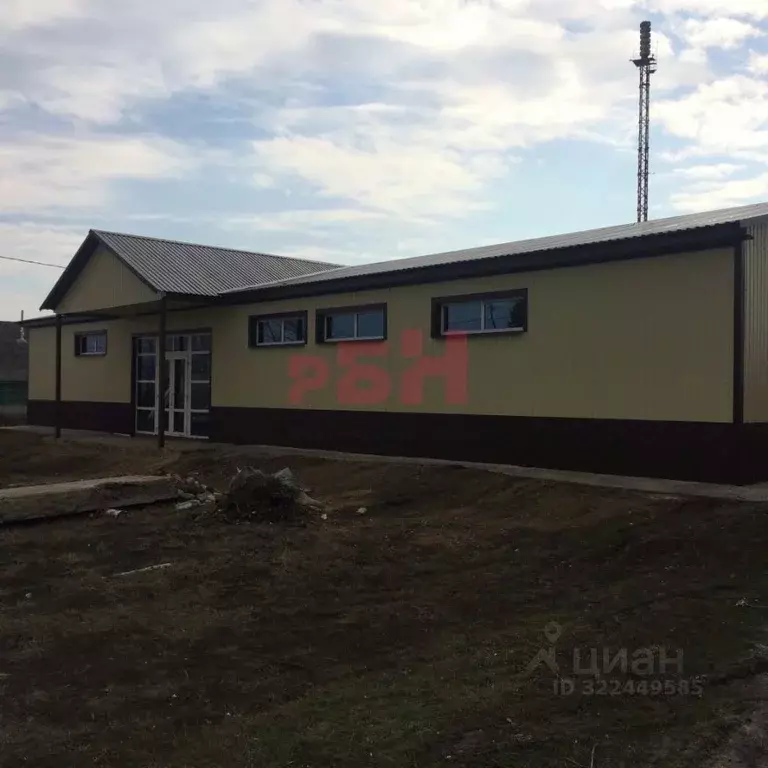 Торговая площадь в Пензенская область, Беково рп ул. Зеленая (253 м) - Фото 1