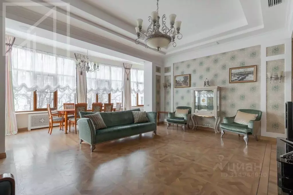 4-к кв. Москва Староконюшенный пер., 15 (166.0 м) - Фото 1