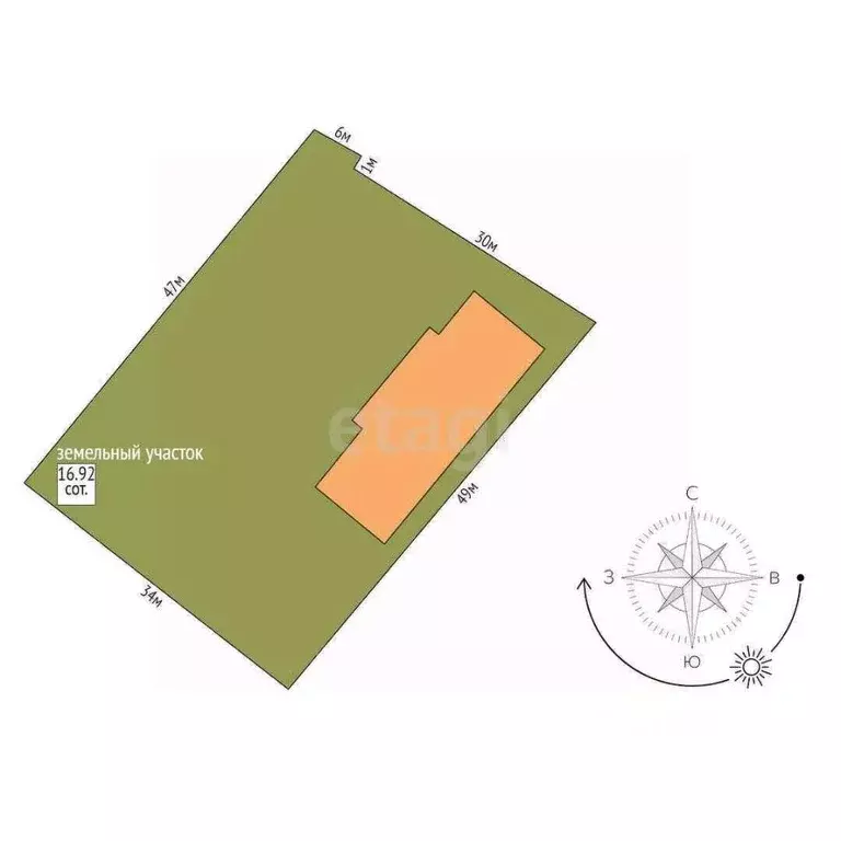 Дом в Саха (Якутия), Якутск ул. Окружная Дорога, 134/9Б (432 м) - Фото 2