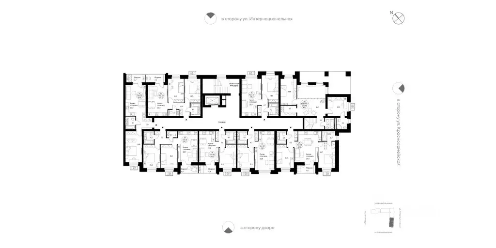 1-к кв. Коми, Сыктывкар Интернациональная ул., 200 (45.7 м) - Фото 1