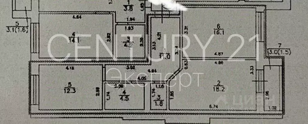 2-к кв. Калининградская область, Калининград ул. Героя России Виталия ... - Фото 1