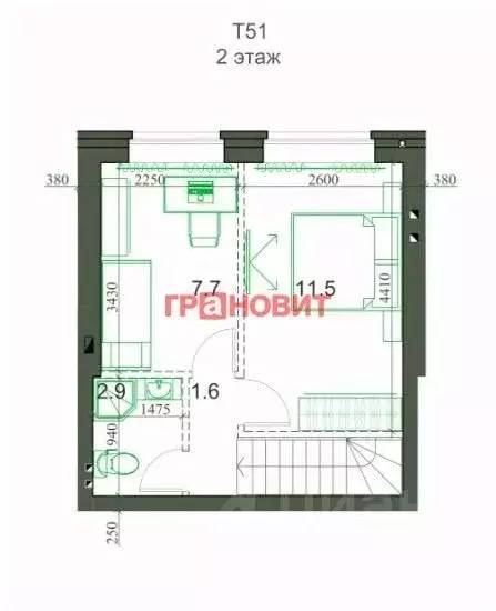 3-к кв. Новосибирская область, Новосибирский район, Мичуринский ... - Фото 1