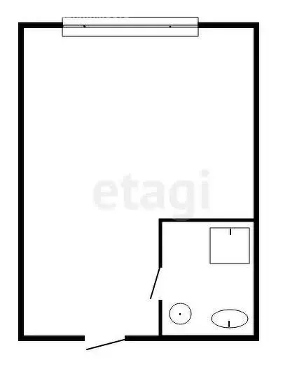 1-комнатная квартира: Абакан, проспект Ленина, 40А (17 м) - Фото 0