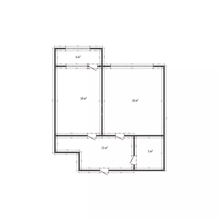 1-комнатная квартира: Махачкала, Ташкентская улица, 9А (55 м) - Фото 1