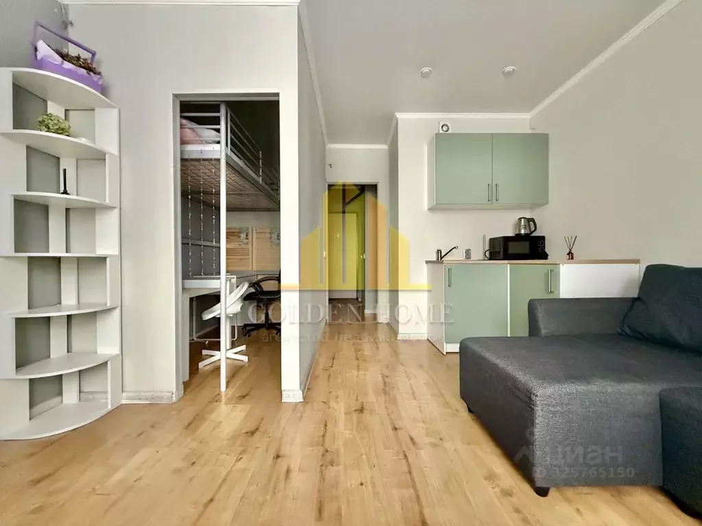 Студия Санкт-Петербург бул. Александра Грина, 3 (29.0 м) - Фото 1