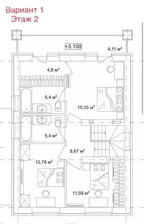 Дом в Костромской район, Бакшеевское сельское поселение, деревня ... - Фото 2