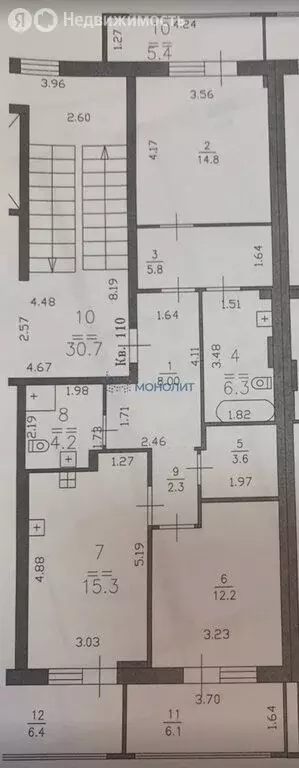 2-комнатная квартира: Нижний Новгород, улица Нестерова, 22 (90 м) - Фото 1