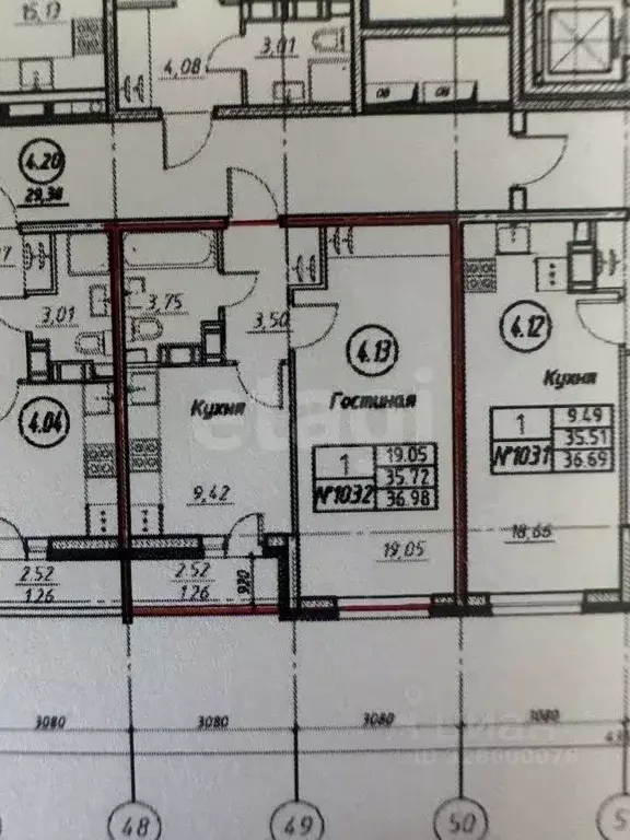 1-к кв. Ленинградская область, Мурино Всеволожский район, ул. ... - Фото 2