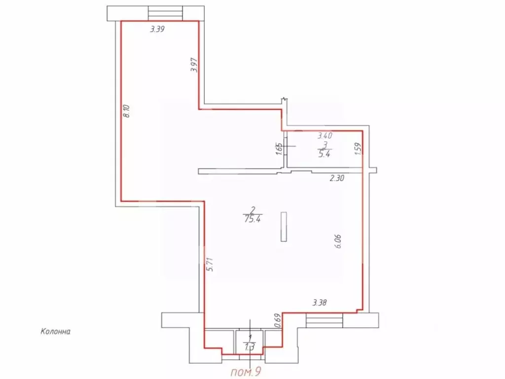 Помещение свободного назначения в Московская область, Балашиха Ольгино ... - Фото 2