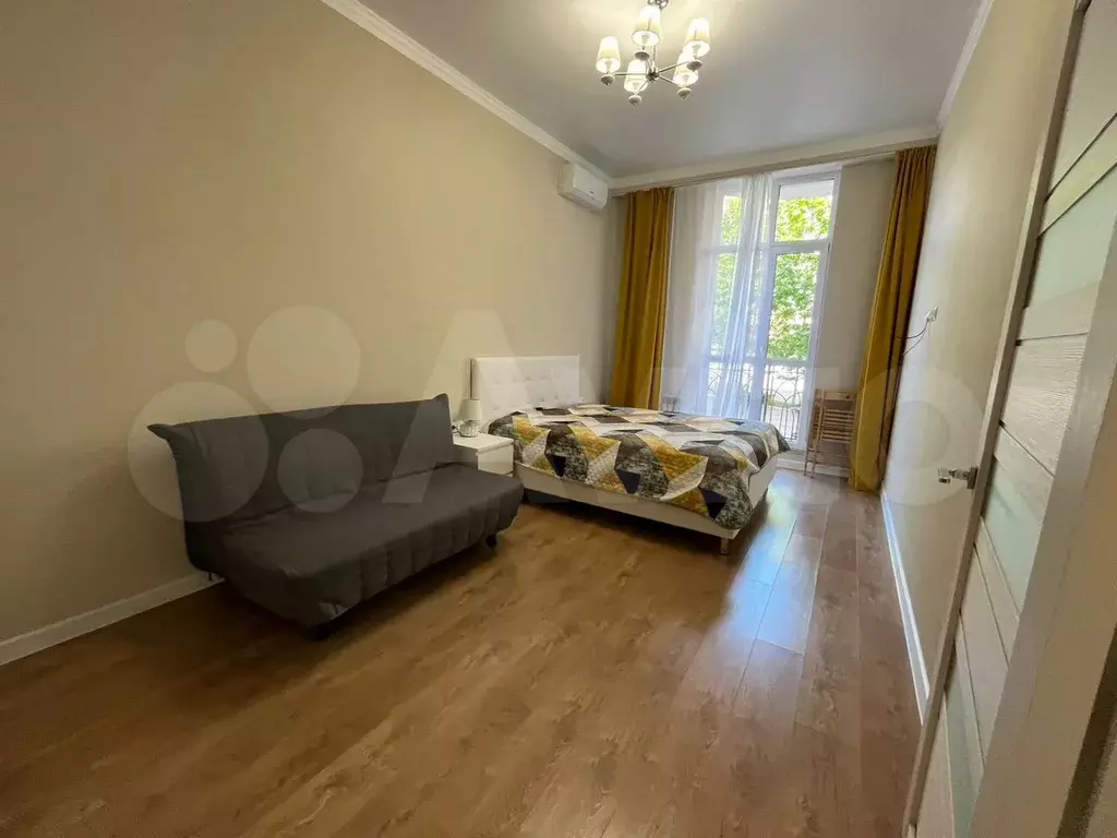 1-к. квартира, 47 м, 1/9 эт. - Фото 1