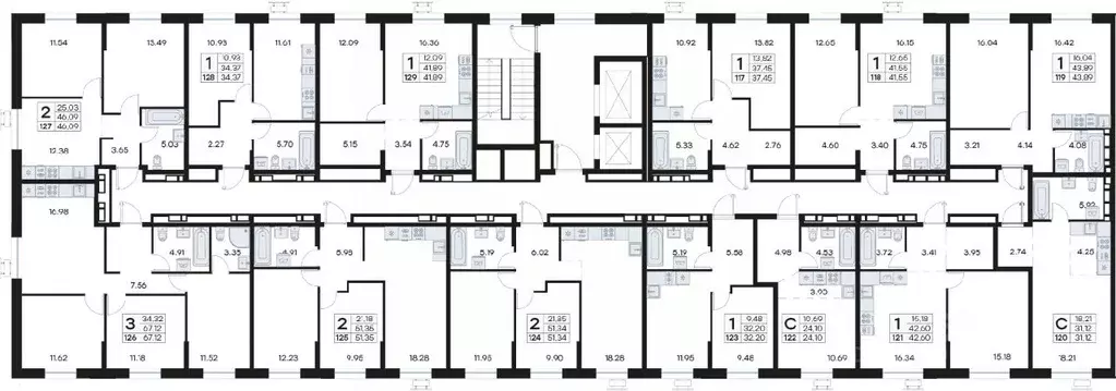 1-к кв. Приморский край, Владивосток Катерная ул., 31/2 (37.45 м) - Фото 2