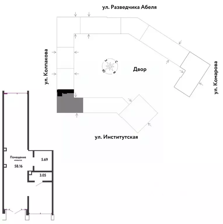 Помещение свободного назначения в Московская область, Мытищи ул. ... - Фото 2
