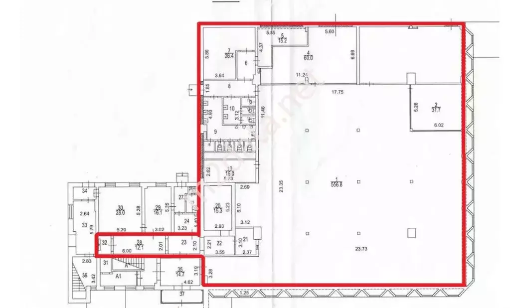 Офис в Москва Алтуфьевское ш., 1к1 (888 м) - Фото 2