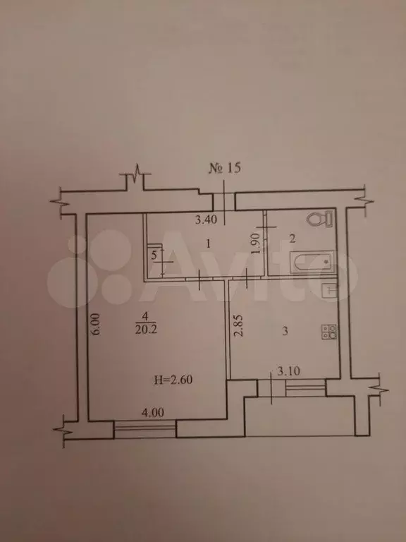 1-к. квартира, 37 м, 3/10 эт. - Фото 0