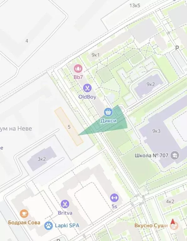 Студия Санкт-Петербург ул. Архивная, 5 (23.42 м) - Фото 1