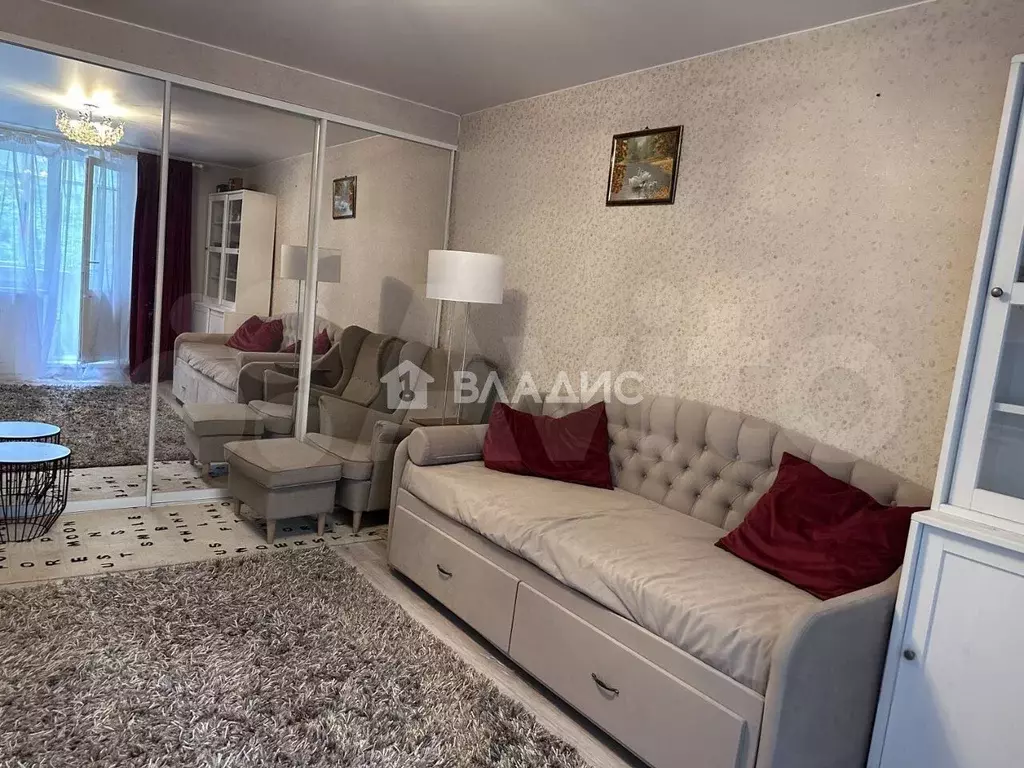 1-к. квартира, 37,8 м, 1/5 эт. - Фото 0