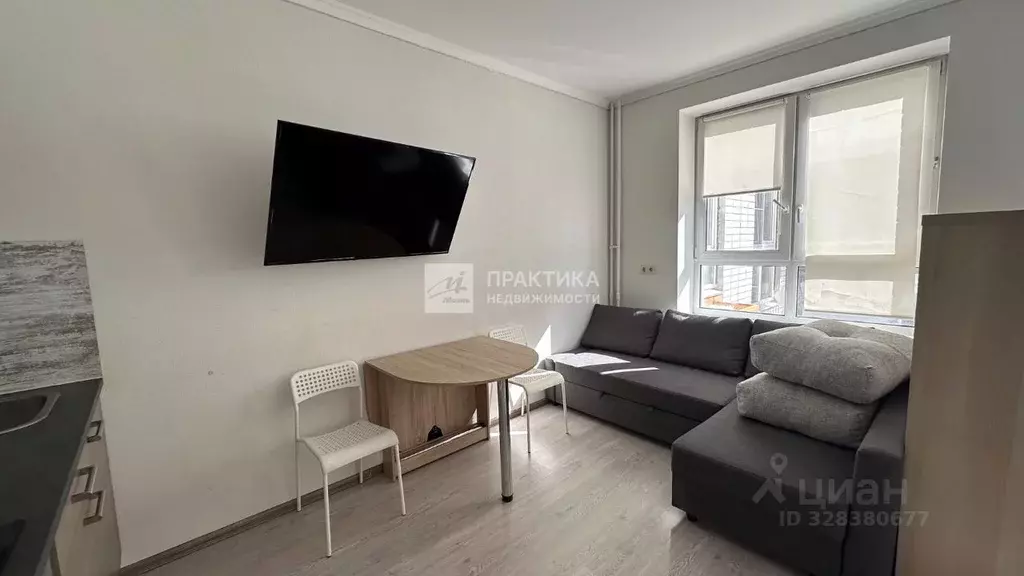 Студия Московская область, Люберцы ул. Юности, 13к1 (28.6 м) - Фото 1