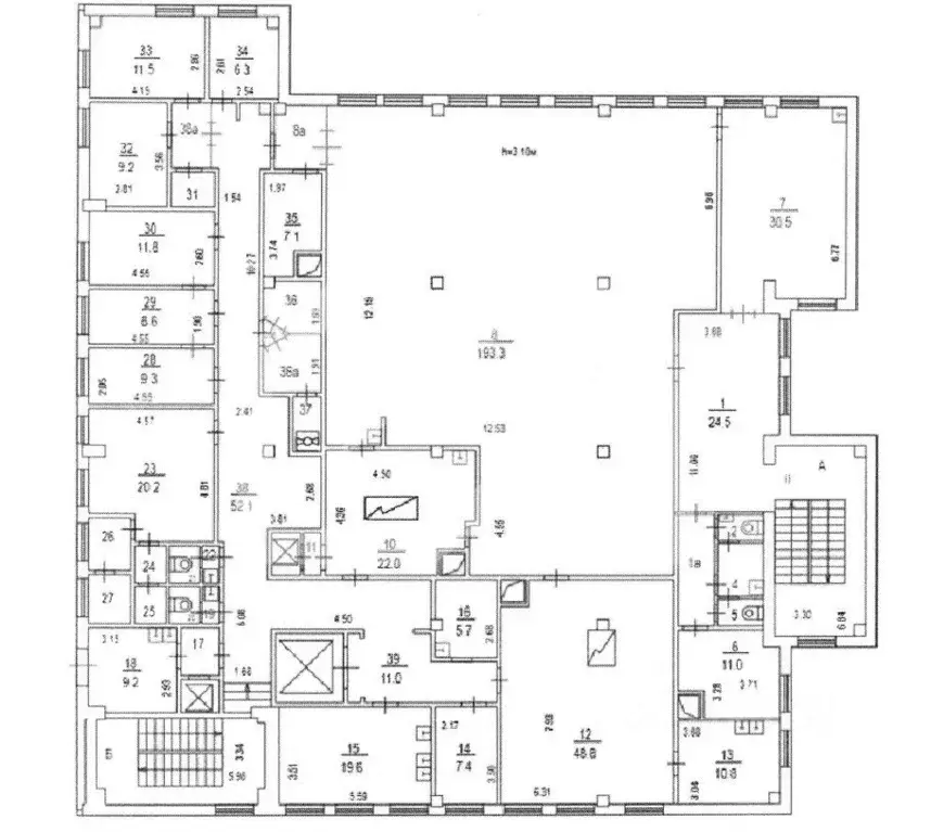 Помещение свободного назначения в Москва Краснодонская ул., 39С2 (678 ... - Фото 2