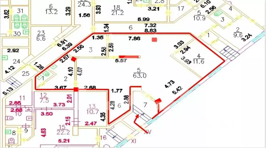 Помещение свободного назначения в Москва ул. Генерала Белобородова, 23 ... - Фото 2