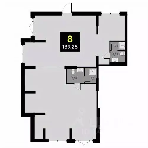 Офис в Тюменская область, Тюмень ул. Андрея Приказнова, 2 (139 м) - Фото 1