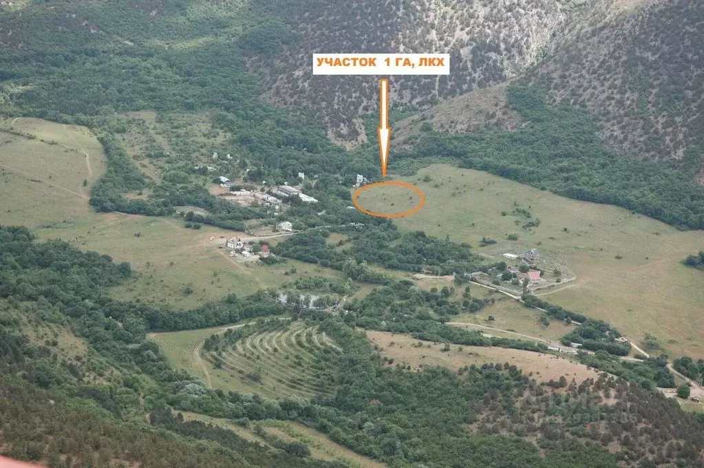 Участок в Севастополь с. Колхозное, ул. Ущельная (180.0 сот.) - Фото 1