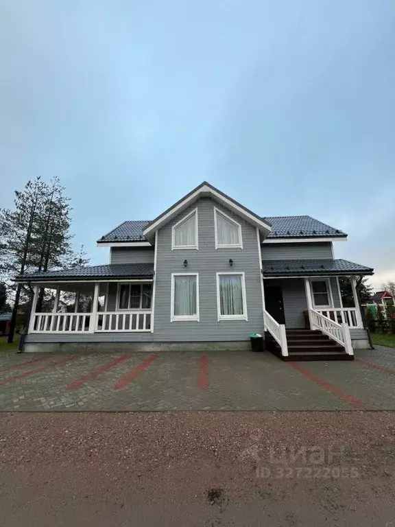 Дом в Ленинградская область, Приозерский район, Сосновское с/пос, д. ... - Фото 1