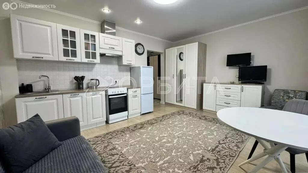 Квартира-студия: деревня Патрушева, улица Фёдора Достоевского, 18 ... - Фото 1