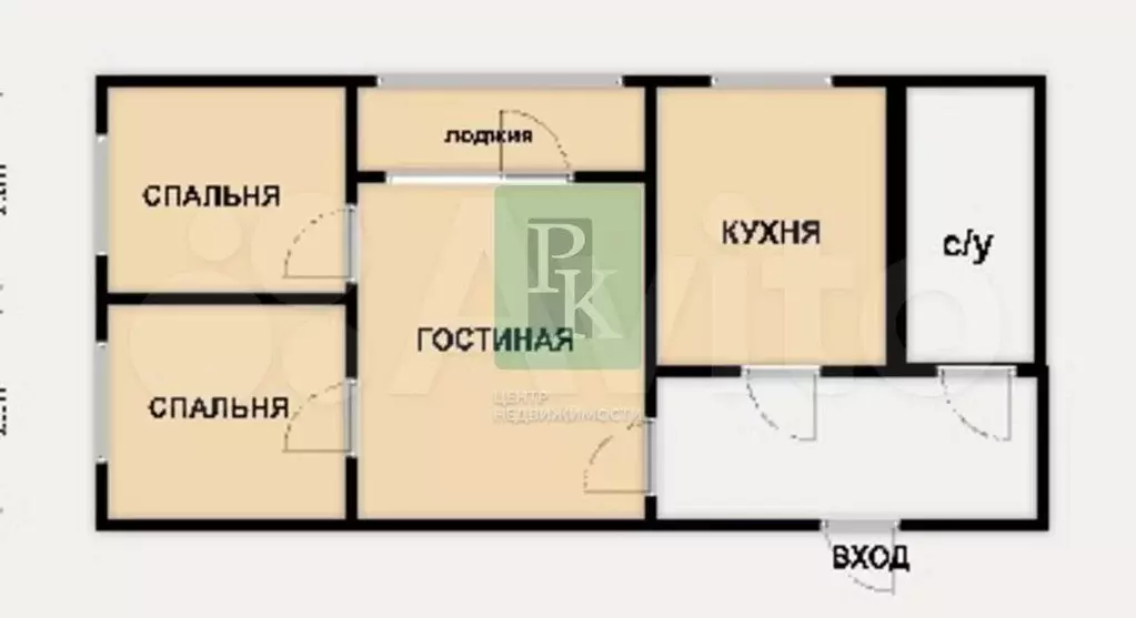3-к. квартира, 72 м, 3/5 эт. - Фото 0