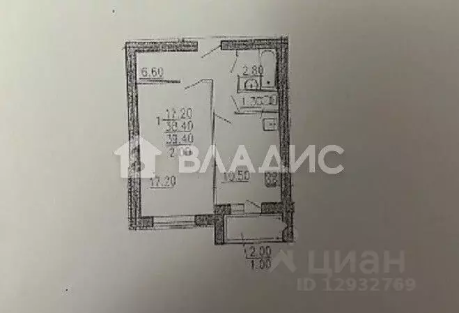 1-к кв. Пензенская область, Пенза Тернопольская ул., 16 (40.4 м) - Фото 2