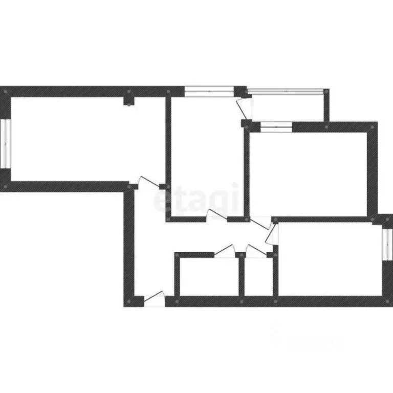 3-к кв. Белгородская область, Белгород ул. Машковцева, 29 (62.0 м) - Фото 2
