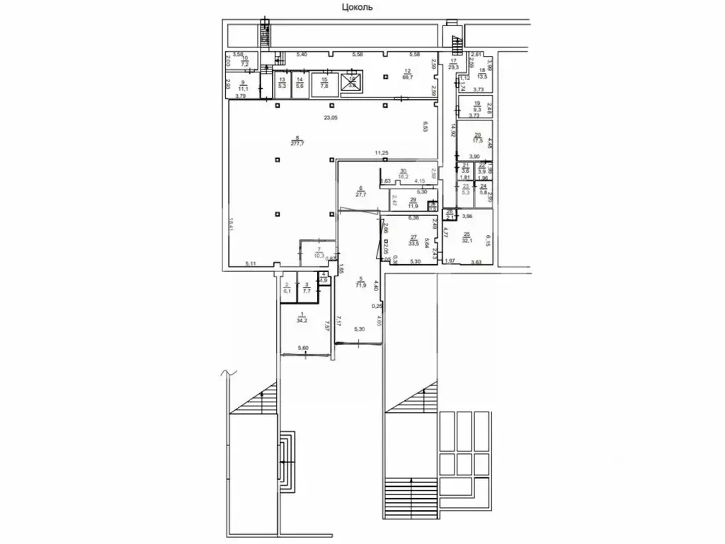 Помещение свободного назначения в Московская область, Коломна наб. ... - Фото 2