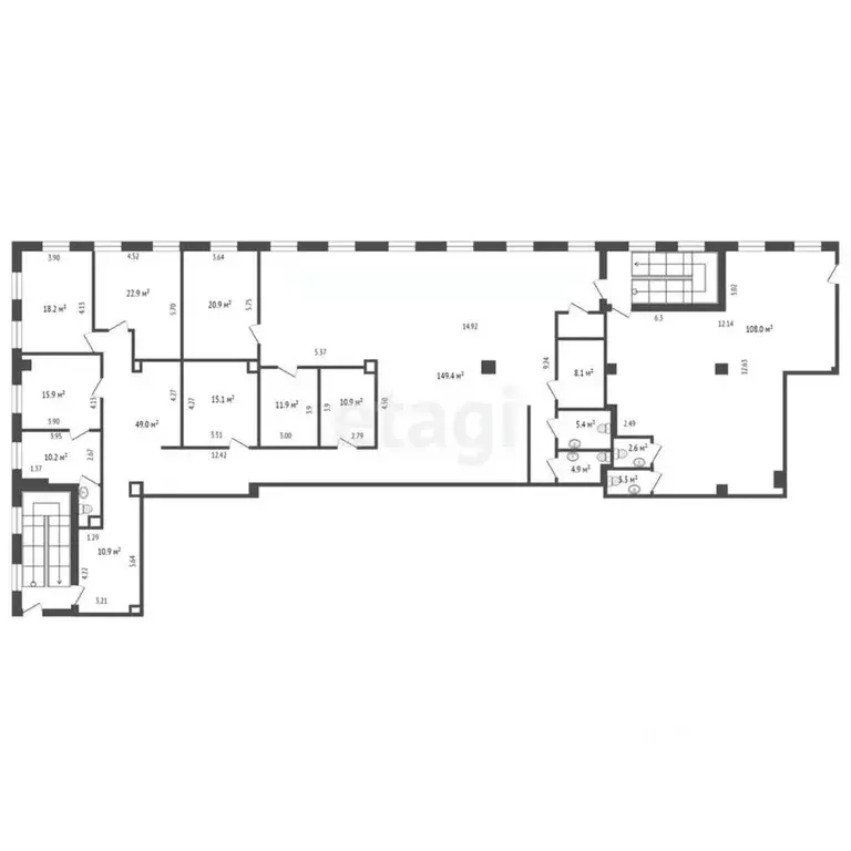 Офис в Тюменская область, Тюмень Комсомольская ул., 57 (474 м) - Фото 1