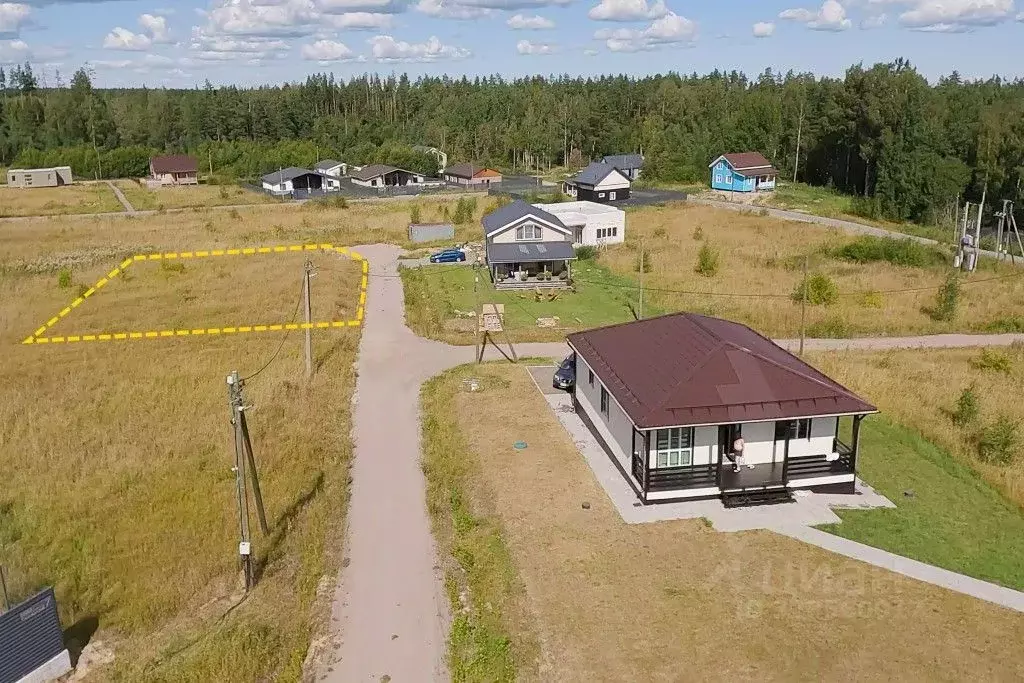 Участок в Ленинградская область, Приозерский район, пос. Сосново  ... - Фото 1
