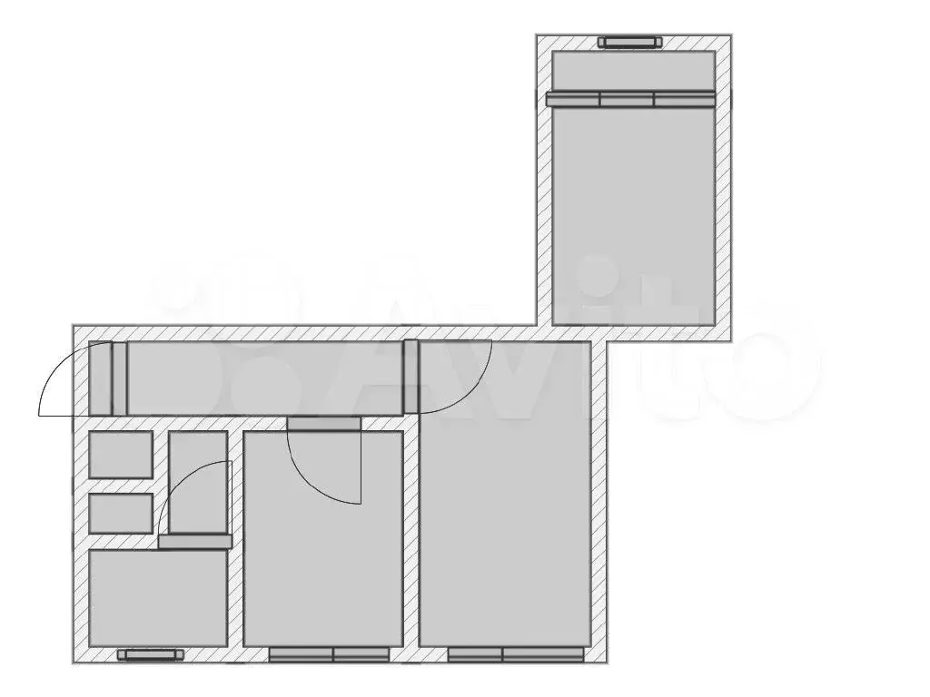 3-к. квартира, 67 м, 4/5 эт. - Фото 1
