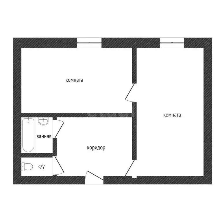 2-комнатная квартира: Курган, жилой район Энергетики, микрорайон ... - Фото 1