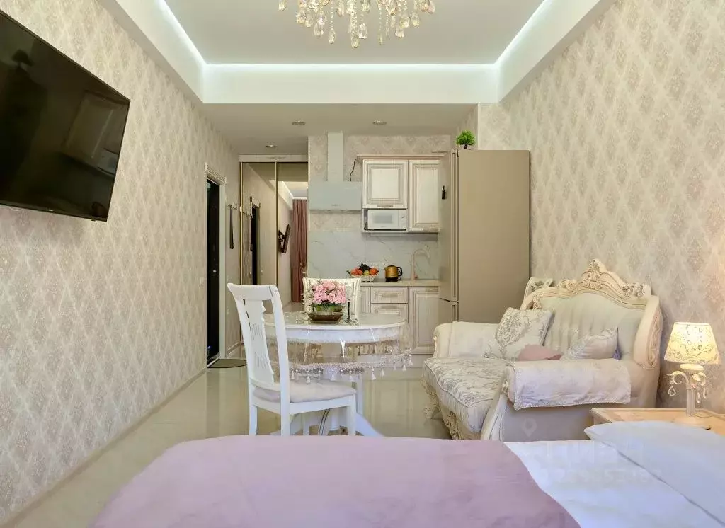 Студия Ставропольский край, Кисловодск ул. Декабристов, 36/1 (30.0 м) - Фото 1