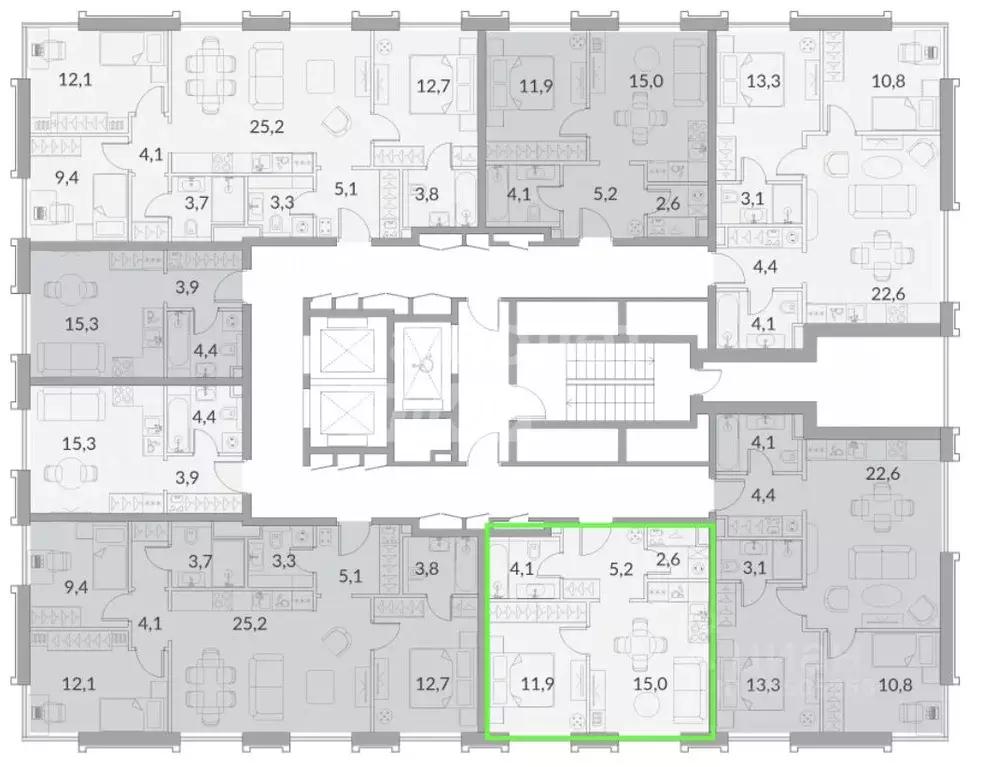 2-к кв. Москва Дубининская ул., 59 (38.8 м) - Фото 1