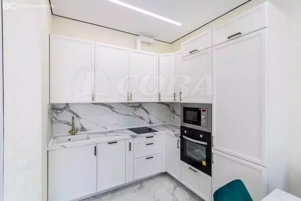 1-комнатная квартира: Тюмень, улица Пожарных и Спасателей, 1к1 (72 м) - Фото 2