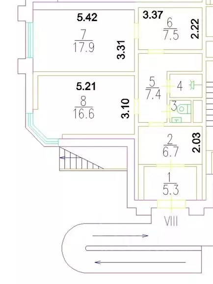 Помещение свободного назначения в Москва ул. Лобачевского, 43 (65 м) - Фото 2