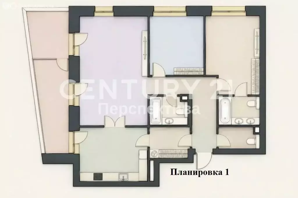 3-комнатная квартира: Москва, улица Эдуарда Стрельцова, 2к2 (121.6 м) - Фото 1