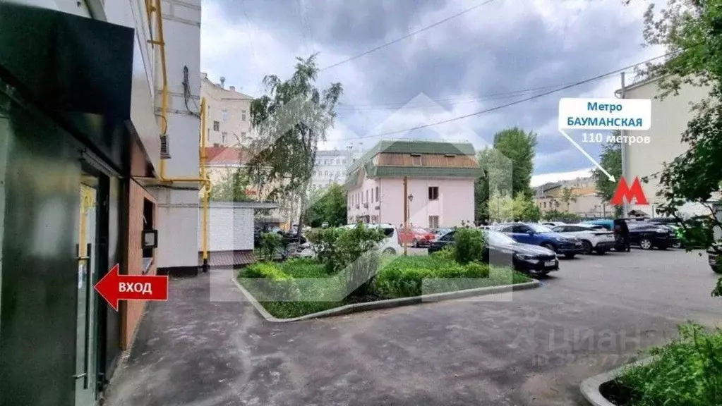 Помещение свободного назначения в Москва ул. Фридриха Энгельса, 7-21 ... - Фото 2