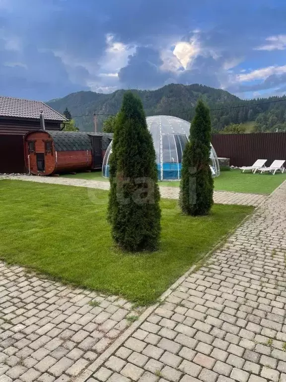 Дом в Алтай, Чемальский район, с. Чепош Родниковая ул., 14 (290 м) - Фото 1