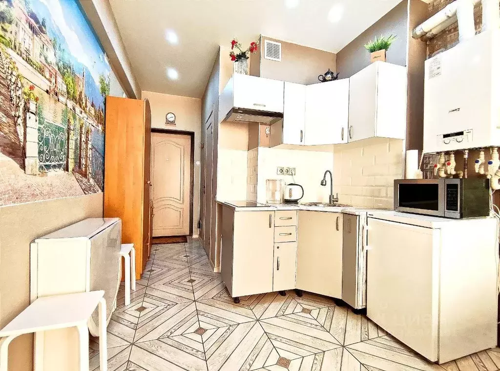 Студия Краснодарский край, Сочи Мамайка мкр, ул. Волжская, 34 (17.0 м) - Фото 1