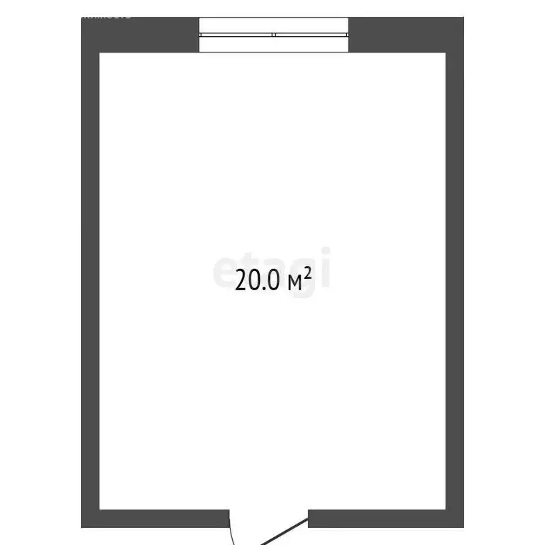 1к в -комнатной квартире (19 м) - Фото 1