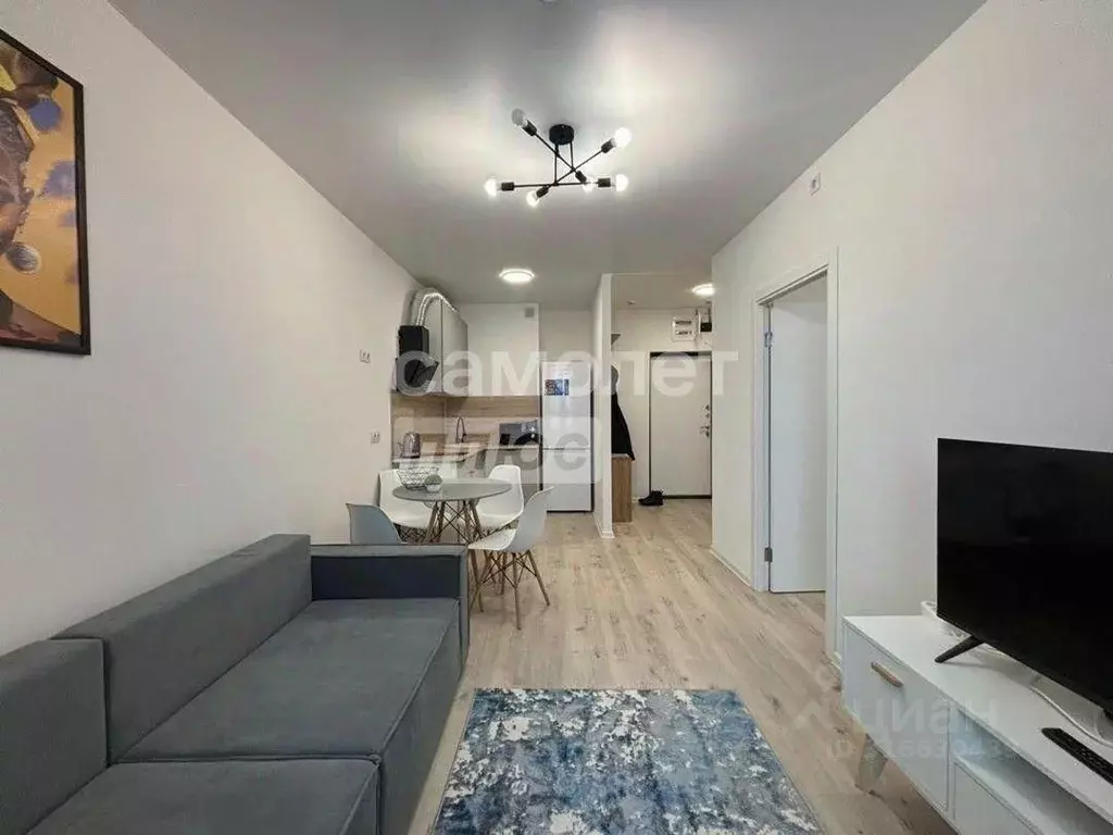 Квартира, 1 комната, 33.79 м - Фото 0