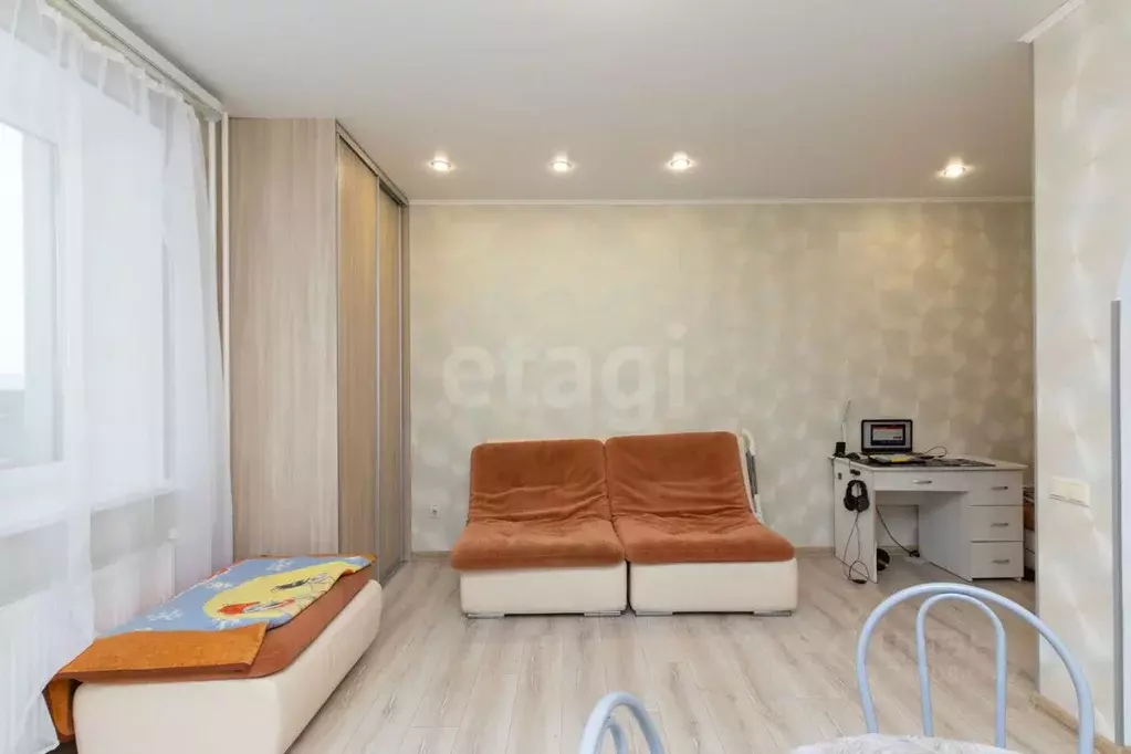 Студия Тюменская область, Тюмень ул. Беляева, 35к1 (28.9 м) - Фото 0