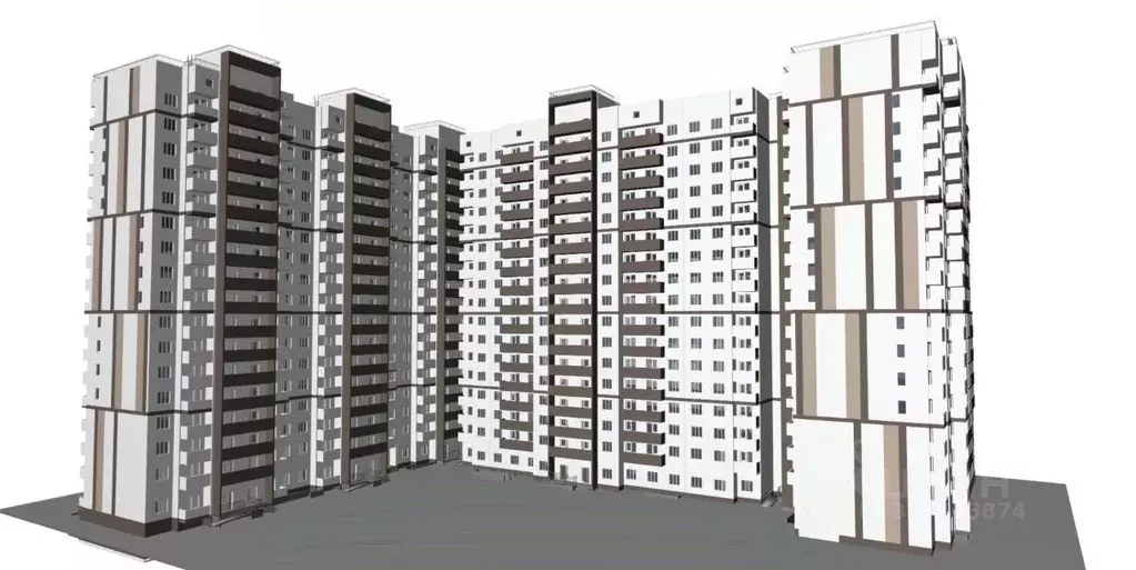 1-к кв. Владимирская область, Владимир Добросельская ул., 184А (40.1 ... - Фото 1