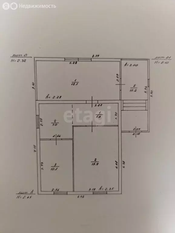 Дом в Тверская область, Рамешковский муниципальный округ, деревня ... - Фото 1