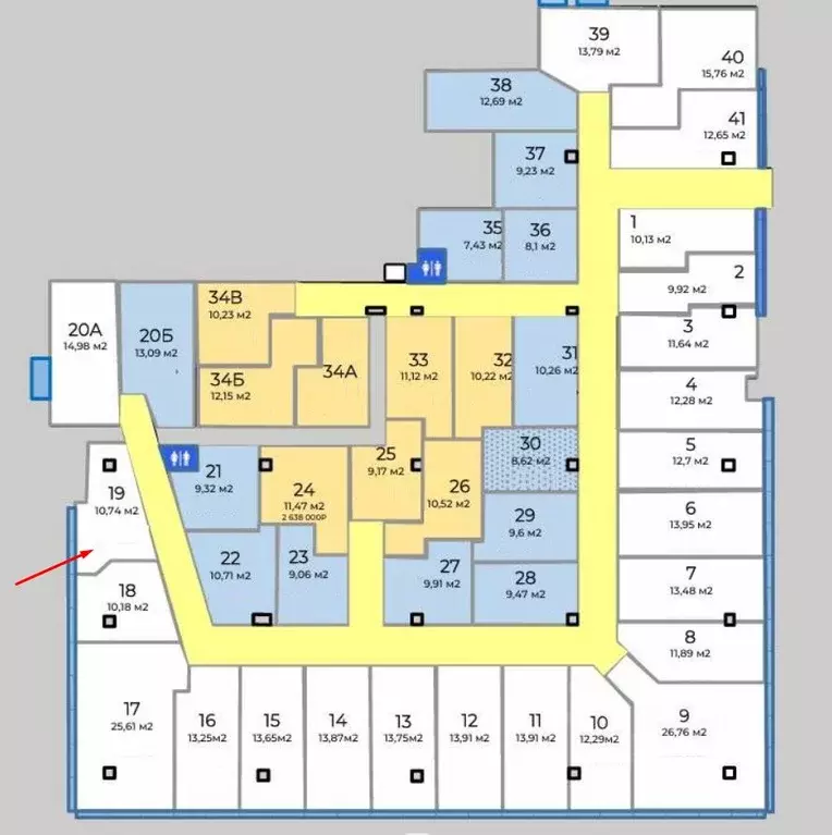 Помещение свободного назначения в Татарстан, Казань ул. Хусаина ... - Фото 2